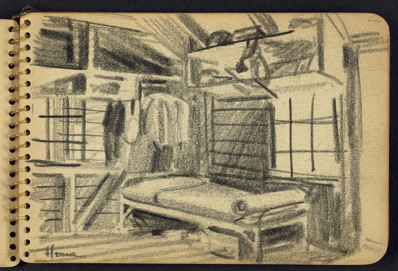 Illustration for article titled The Sketchbooks of Victor Lundy